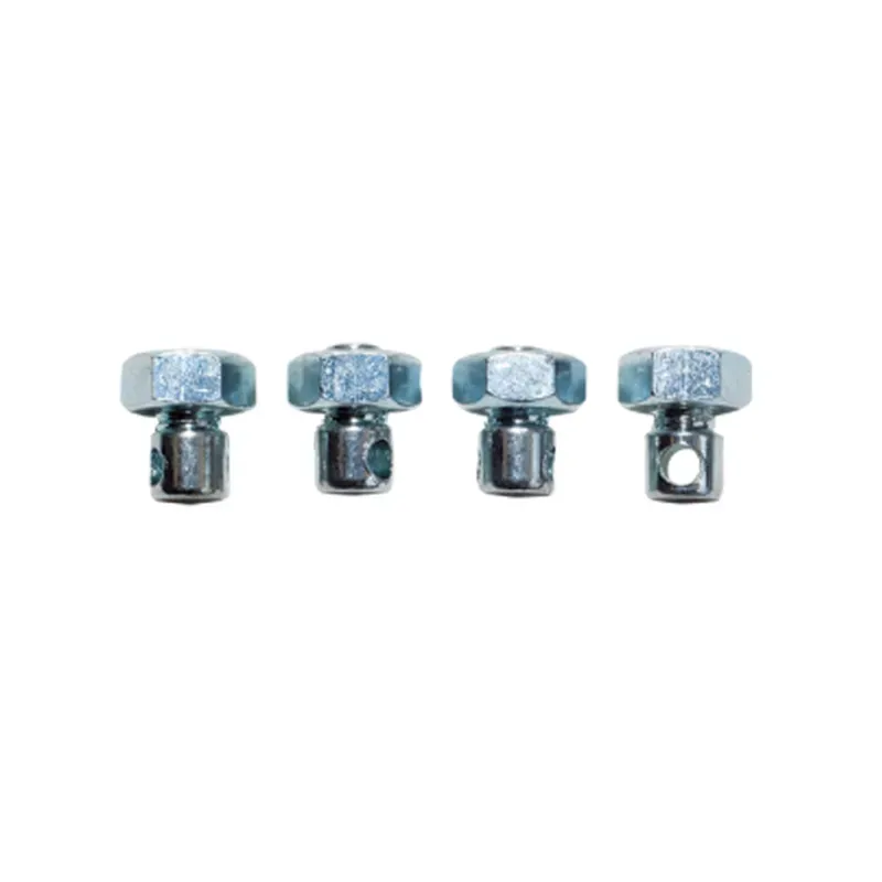 Weldtite Mudguard Nuts and Bolts in Silver