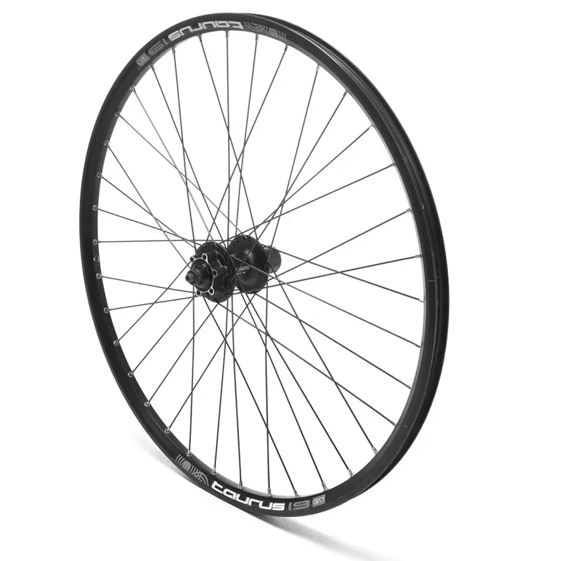 Wheels 26-inch D/Wall QR Disc Brake MTB Cassette Rear Wheel in Black