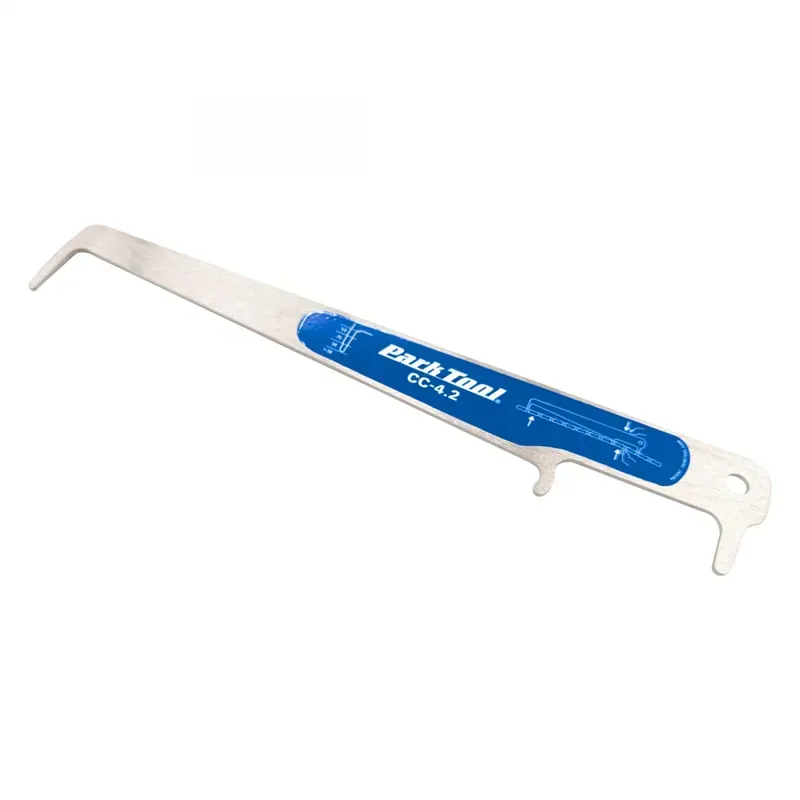 Park Tool CC-4.2 Chain Checker Tool in Silver/Blue