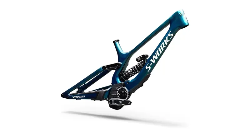 Specialized S-Works Demo 11 Frameset in Teal Tint Carbon-1