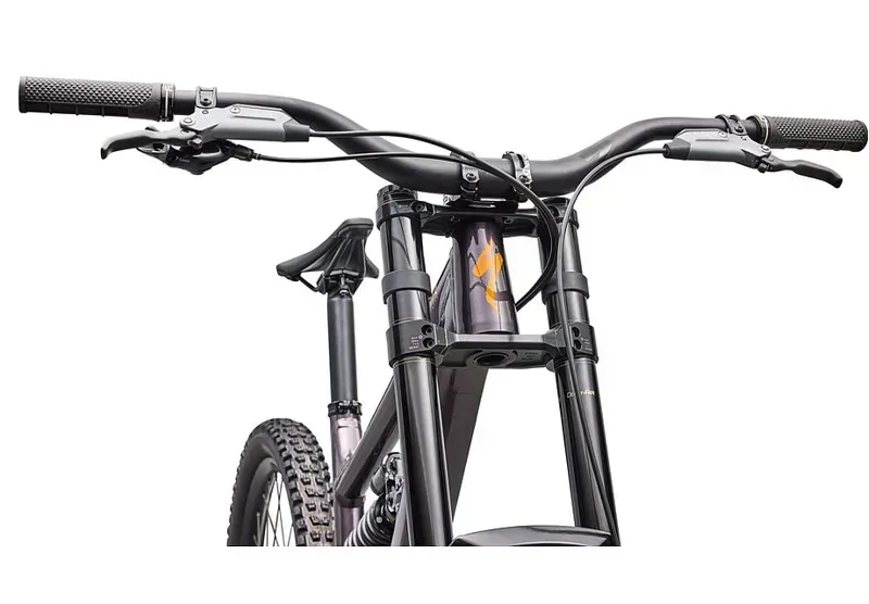 Specialized Status 2 170 DH Mountain Bike in Nebula/Orange Zest-1
