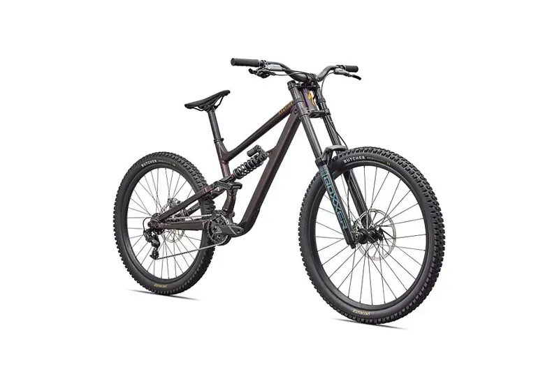 Specialized Status 2 170 DH Mountain Bike in Nebula/Orange Zest-4