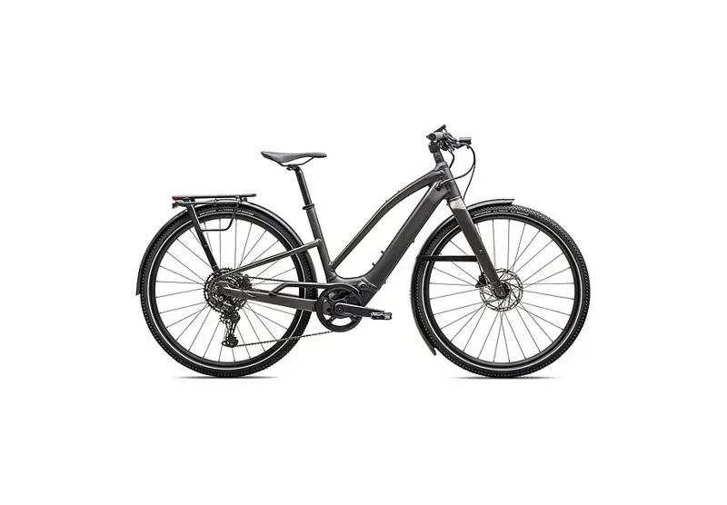 Specialized Turbo Vado SL 2 4.0 Step-Through eHybrid Bike in Gunmetal/Smoke Frost