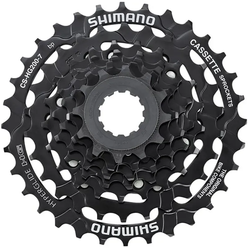 CASS HG200 7 Speed 12- 28 Black 12 - 28 teeth