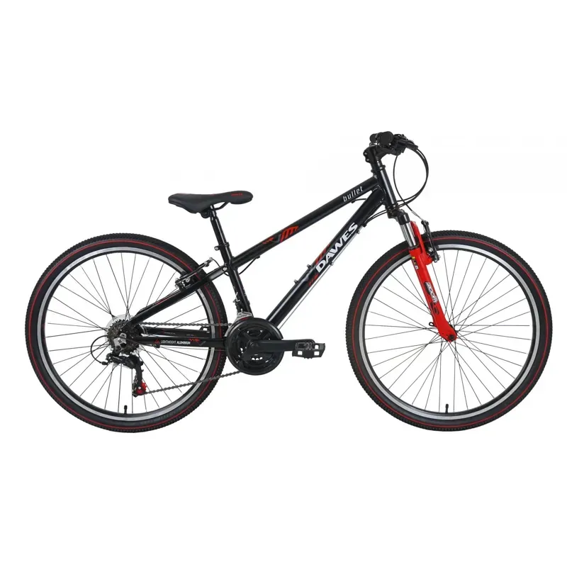 Dawes Kids 26in Bullet HT Mountain Bike in Black