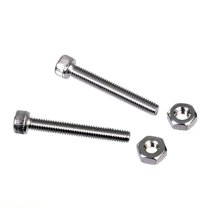 ID 30mm M4 Dropout Adjuster Bolts in Silver