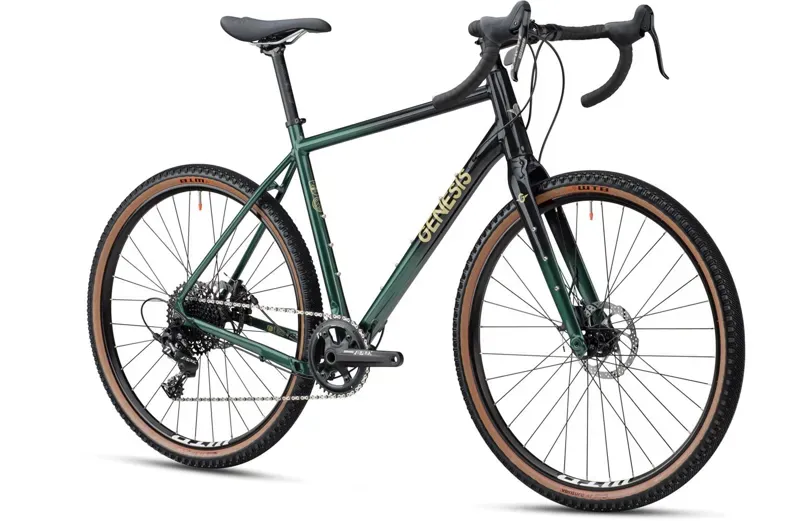 2021 Genesis Fugio 10 Gravel Bike in Green-1