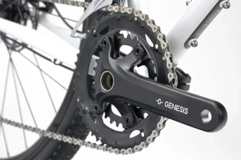 Genesis Croix De Fer 10 Gravel Bike in White-7