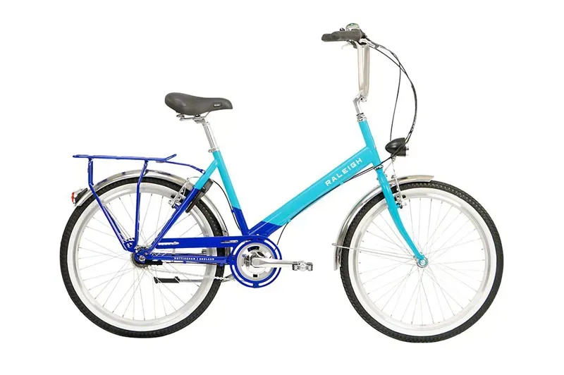 Raleigh Hoppa Shopping Bike in Blue