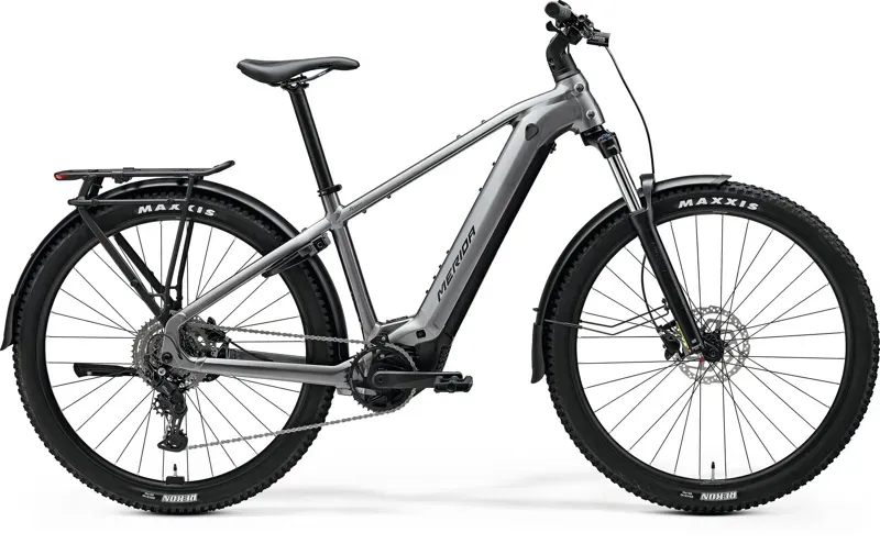 Merida eFloat CC 400 EQ E-Hybrid Bike in Gunmetal Grey/Black