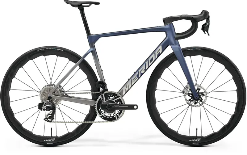 Merida Scultura 10K Road Bike in Silk Blue/Grey Flash BCP