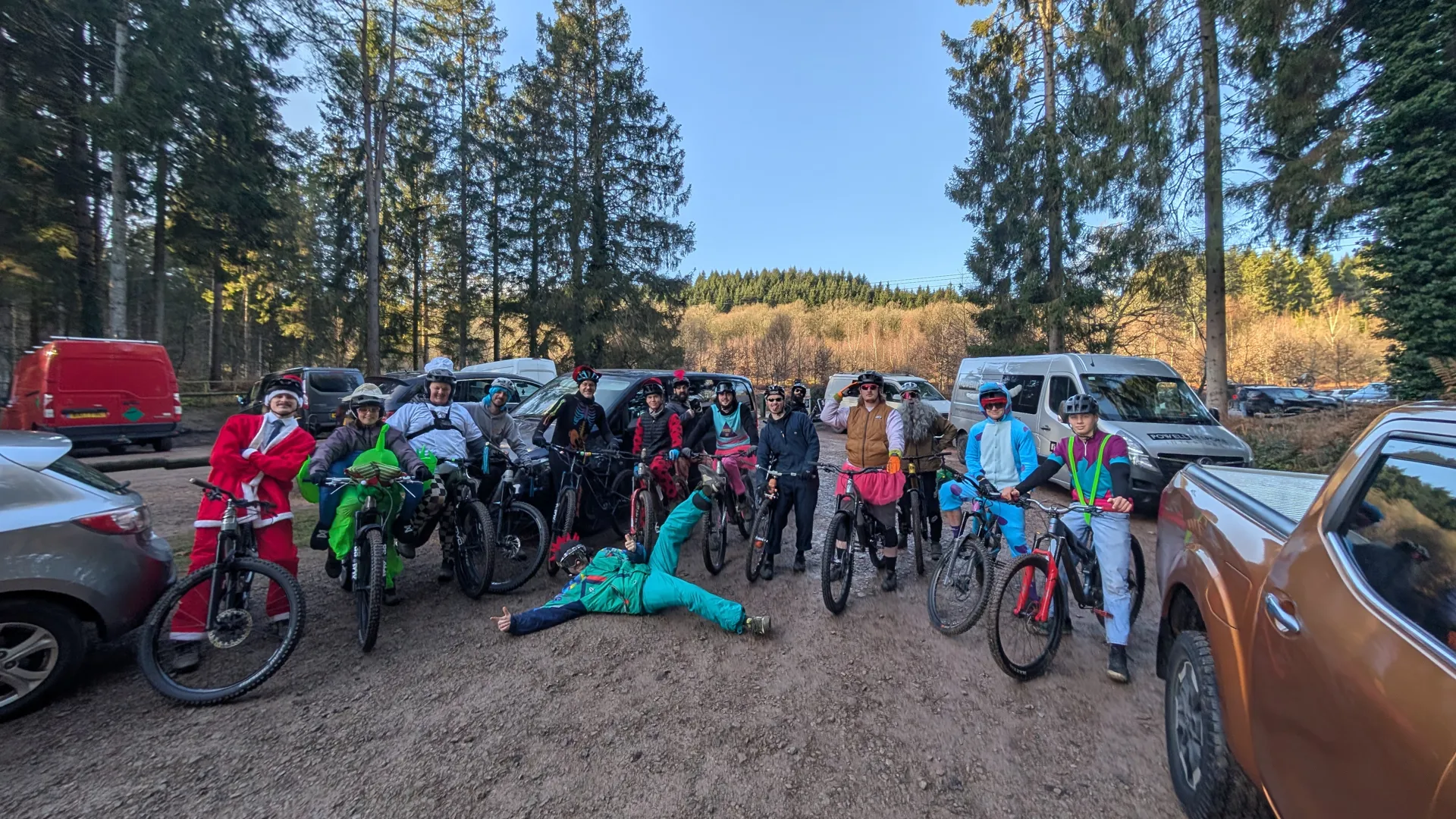 Williams Cycles team ride