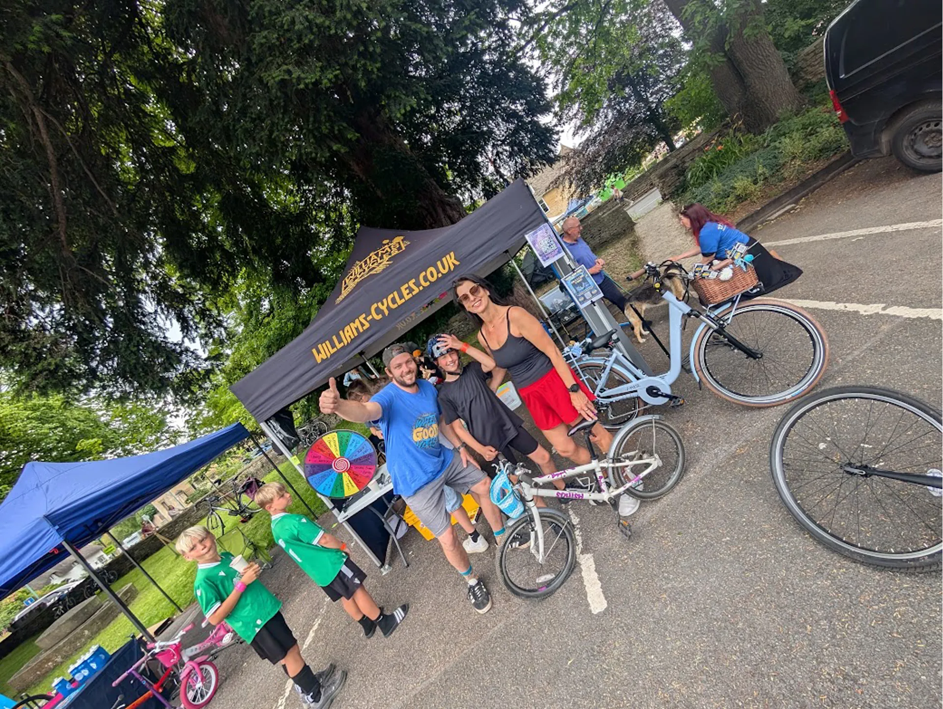 Wheel Good Vibes community cycling event