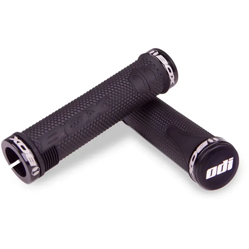 Odi BOX BMX 130mm Lock On Grips in Black