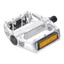 Oxford Alloy Eco 9/16-inch Platform Pedals in Silver