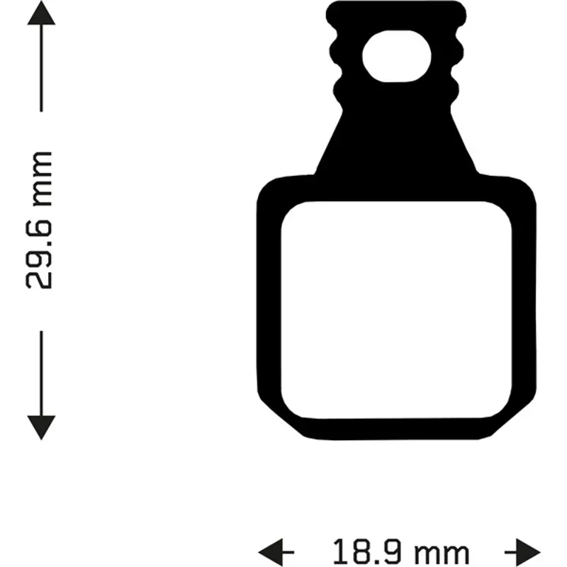 Aztec Magura MT5/MT7 Sintered Brake Pads in Black