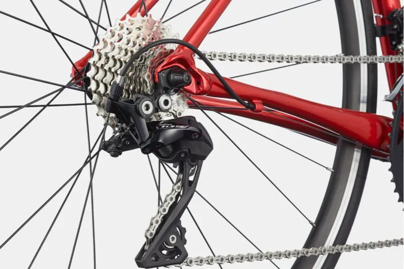 2021 Cannondale CAAD Optimo 1 Race Bike in Red-2