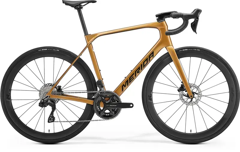Merida Scultura Endurance 6000 Road Bike in Mineral Gold Black
