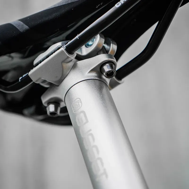 Gusset Lofty Seatpost - Silver-2