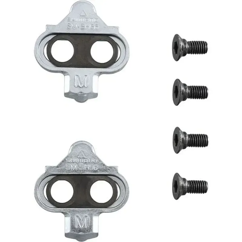 Shimano Spares SH56 Multi-release Cleat Pair in Silver