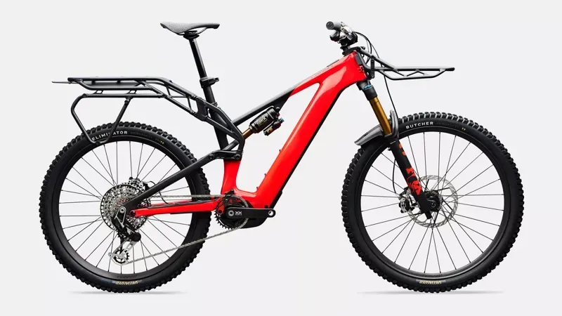Specialized S-Works Levo 4 X eMountain Bike in Fiery Red/Black