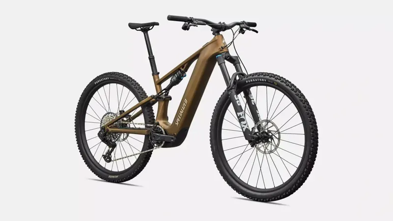 Specialized Turbo Levo R Comp eMountain Bike in Satin Burnt Gold Metallic-1