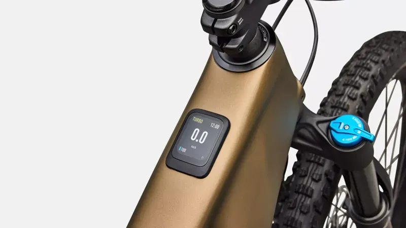 Specialized Turbo Levo R Comp eMountain Bike in Satin Burnt Gold Metallic-8