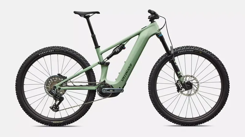 Specialized Turbo Levo R Expert eMountain Bike in Satin Pistachio
