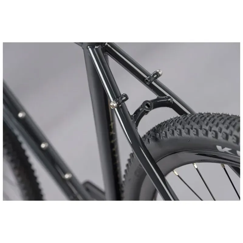 2021 Genesis Croix De Fer 10 Steel Gravel Bike in Black-4