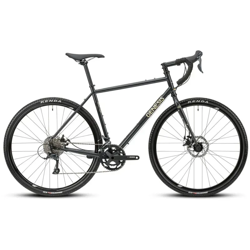 2021 Genesis Croix De Fer 10 Steel Gravel Bike in Black