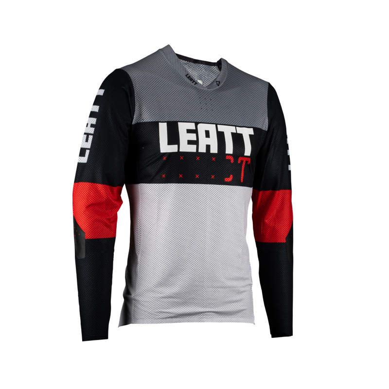 Leatt MTB Gravity 4.0 Jersey in Titanium