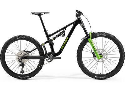 Merida One-Sixty FR 600 - Black/Grey/Green - MY24