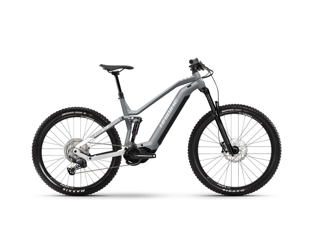 Haibike Allmtn 3 - Cold Grey + White click to zoom image