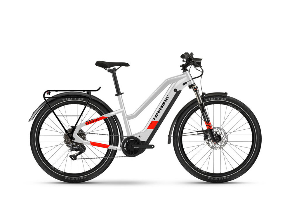Haibike Trekking 7 Low Standover (grey / Red) click to zoom image